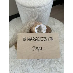 Gepersonaliseerd doosje voor haarspeldjes